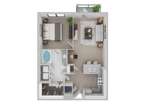 The Paris Floor Plan at Century Cedar Hill, Cedar Hill, TX